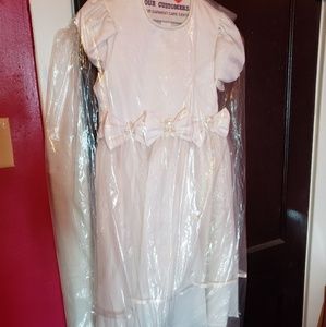 Communion Dress and head veil